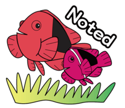 Fishes of the Similan Islands sticker #12281181