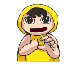 Yellow protecter sticker #12281327