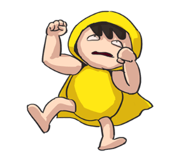 Yellow protecter sticker #12281330