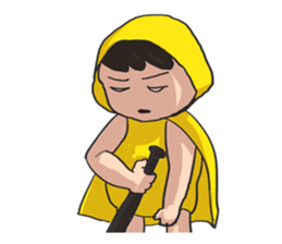 Yellow protecter sticker #12281335