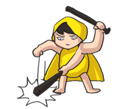 Yellow protecter sticker #12281346