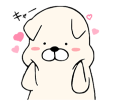 Mochi Mochi Moving Doggy! sticker #12281646