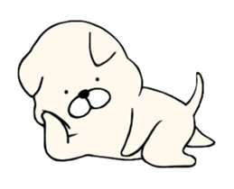 Mochi Mochi Moving Doggy! sticker #12281650