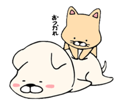 Mochi Mochi Moving Doggy! sticker #12281654