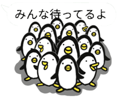 Balloon Even penguins sticker #12281763