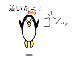 Balloon Even penguins sticker #12281773