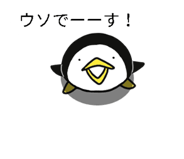 Balloon Even penguins sticker #12281776