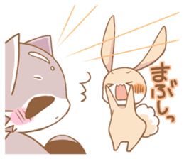LOVE!Raccoons&Rabbit4 sticker #12281891