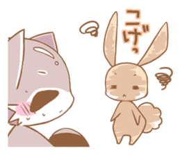 LOVE!Raccoons&Rabbit4 sticker #12281892