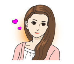 Beautiful older sister of the next sticker #12282462