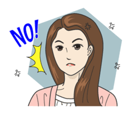 Beautiful older sister of the next sticker #12282472