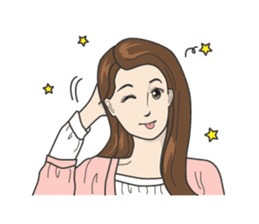 Beautiful older sister of the next sticker #12282473