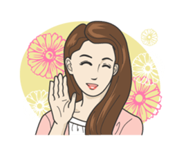 Beautiful older sister of the next sticker #12282477