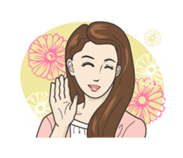 Beautiful older sister of the next sticker #12282477