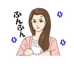 Beautiful older sister of the next sticker #12282480