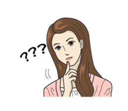 Beautiful older sister of the next sticker #12282481