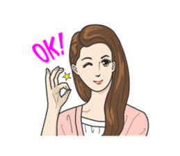 Beautiful older sister of the next sticker #12282482