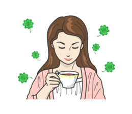 Beautiful older sister of the next sticker #12282486