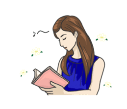 Beautiful older sister of the next sticker #12282487