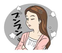 Beautiful older sister of the next sticker #12282490