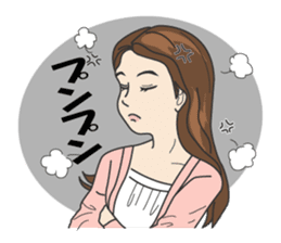 Beautiful older sister of the next sticker #12282490