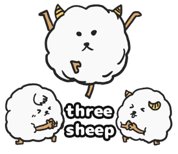 flock of sheep sticker #12282584