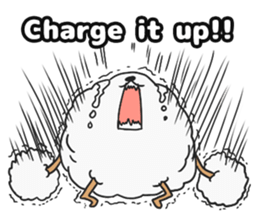 flock of sheep sticker #12282605