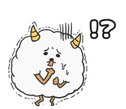 flock of sheep sticker #12282610