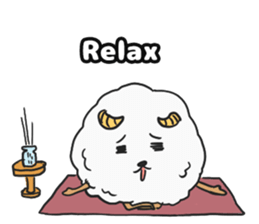 flock of sheep sticker #12282619