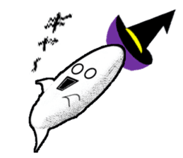 condescending ghost sticker #12282703