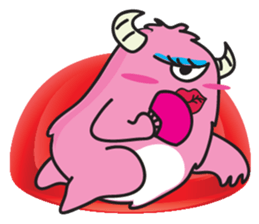 Little Pink Cartoons sticker #12282702