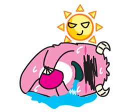 Little Pink Cartoons sticker #12282731