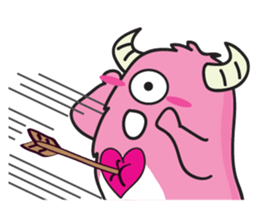 Little Pink Cartoons sticker #12282740