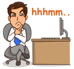 Dexter the office Guy sticker #12284503