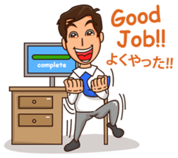 Dexter the office Guy sticker #12284504