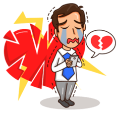 Dexter the office Guy sticker #12284510