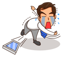 Dexter the office Guy sticker #12284511