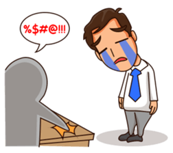 Dexter the office Guy sticker #12284520