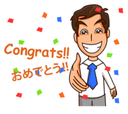 Dexter the office Guy sticker #12284527