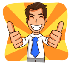 Dexter the office Guy sticker #12284529