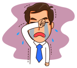 Dexter the office Guy sticker #12284532