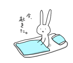 Daily of Expressionless Face Bunny. sticker #12284582