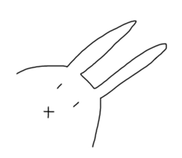 Daily of Expressionless Face Bunny. sticker #12284601