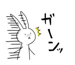 Daily of Expressionless Face Bunny. sticker #12284608