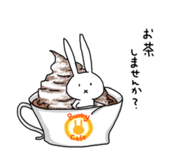 Daily of Expressionless Face Bunny. sticker #12284620