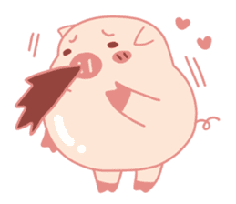 My Cute Lovely Pig, Sixth story sticker #12284770