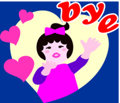 Nani gril 2 sticker #12284987