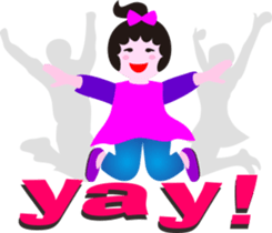 Nani gril 2 sticker #12285005