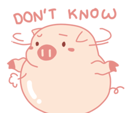 My Cute Lovely Pig, The Ninth Story sticker #12285105