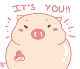 My Cute Lovely Pig, The Ninth Story sticker #12285109